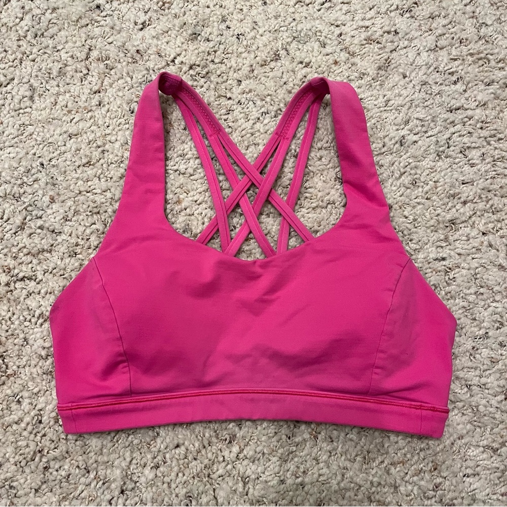 Lululemon Free to be Serene Bra Sonic Pink